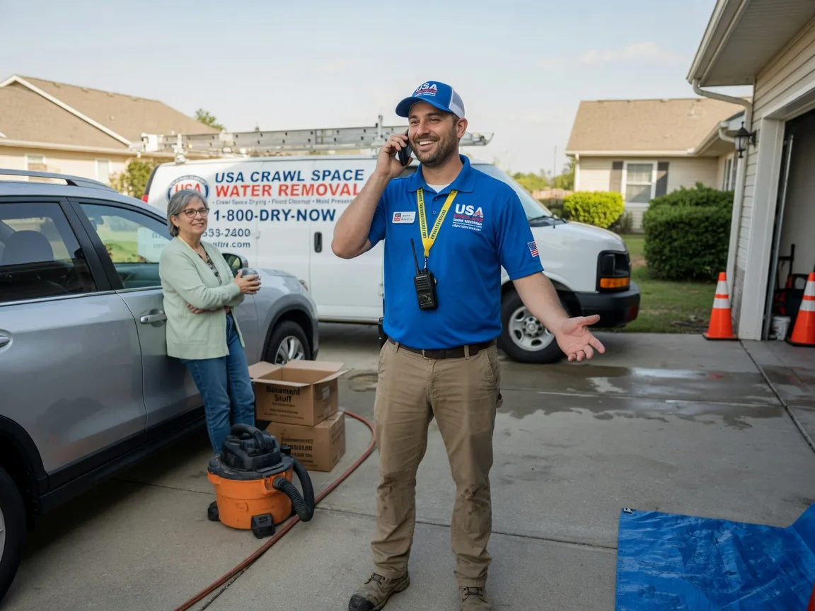 Crawl Space Water Removal Pollock, LA FAQs